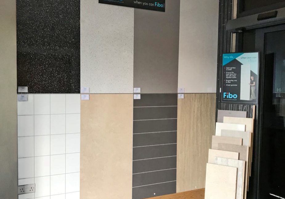 Fibo wall panels showcased at Beers Timber & Building Supplies